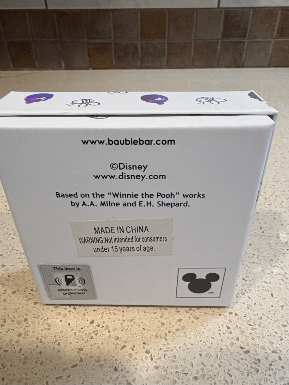 Disney Baublebar NIB Winnie the Pooh North Pole Stud Earrings - Yellow & Red - Picture 5 of 5